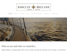 Tablet Screenshot of barclaybreland.com